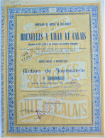 2 X Cie Du Chemin De Fer De Bruxelles à Lille Et Calais - 1949 - Industry