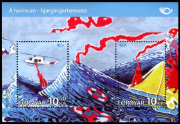 Feroe 2012 Hojas Bloque 29 **/MNH Norden 2012. La Vida Junto Al Mar  - Féroé (Iles)