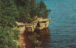 1 AK USA / Wisconsin * View Of The Wisconsin River Takenfrom Atop High Rock - Bei Wisconsin Dells Eine Kleinstadt * - Sonstige & Ohne Zuordnung