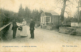 VILLERS Dvt ORVAL - Le Poste De Douane (état Moyen) - Florenville