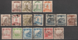 1932/1936 - MANDCHOUKOUO (CHINA) - LOT OBLITERES - Mandschurei 1927-33