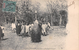 Afrique - GUINEE Française - Simon Fétiche Landouman - Voyagé 1907 (2 Scans) - Französisch-Guinea
