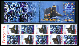 Feroe 1995 Correo 285.C **/MNH Carnet - Navidad'95  - Féroé (Iles)