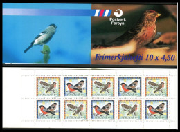 Feroe 1997 Correo 311.C **/MNH Carnet - Aves Migratorias  - Isole Faroer