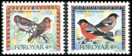 Feroe 1997 Correo 311/12 **/MNH Aves Migratorias (proc. De Carnet)  (2 Sellos)  - Féroé (Iles)