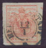 1850. Typography 3kr, HERMANNSTADT - ...-1867 Prephilately