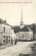 Jaucourt - La Mairie Et L'église - Autres & Non Classés