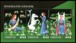 Feroe 2014 Correo 795/97 MH **/MNH Leyenda.  La Dama De Húsavík (3 Sellos) - MH - Islas Faeroes