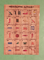 Hieroglyphic Alphabet - Papyrus In Egypt - Museums