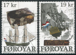 Feroe 2016 Correo 842/43 **/MNH Transporte. Westerbeeks /barco  (2 Sellos)  - Isole Faroer
