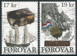 Feroe 2016 Correo 842/43 **/MNH Transporte. Westerbeeks /barco  (2 Sellos)  - Faroe Islands