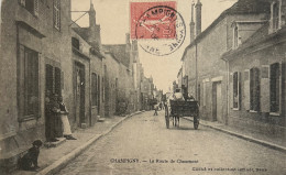 89 - CHAMPIGNY - La Route De Chaumont - Champigny