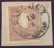 1858. Typography With Embossed Printing 10kr, RAKOVICZ - ...-1867 Prephilately