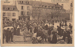 29 QUIMPER La Place St-Mathieu - La Caserne - Le Marché Aux Pommes De Terre - Quimper