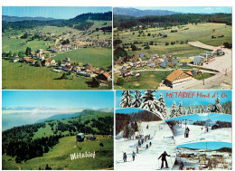 Lot 11 Cpm - 25 - Métabief - Mont D'Or - Doubs - Vue Générale  - MONT MOROND Vaches Chalet BELLEVUE - Autres & Non Classés