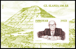 Feroe 2021 Correo 1017 HB **/MNH Grabador De Sellos Czeslaw Slania. Conjunta Co - Féroé (Iles)