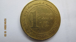 1 EURO 1/2 - Demain L'Euro  - 24 Au 26 Octoblre 1996 - Centres LECLERC - Professionals / Firms