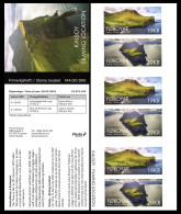 Feroe 2022 Correo 1031 C **/MNH Carnet - Localizaciones De Cine. La Isla De Kal - Isole Faroer