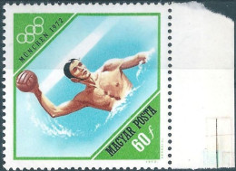 C5909b Hungary Olympics Munchen Water Sport MNH RARE - Water Polo