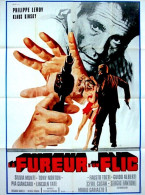 Affiche Orig Ciné LA FUREUR D'UN FLIC (MANO SPIETATA DELLA LEGGE) Klaus KINSKI Philippe LEROY 160X120 1973 - Affiches & Posters