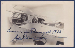 CPA Autographe Signature De Armando De Dominicis Italien Italie Aviateur Aviation Carte Photo - Aviadores Y Astronautas
