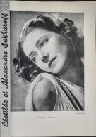 Ancien Programme De CLOTILDE Et ALEXANDRE SAKHAROFF Photo Harcourt Et Lipnitzki Paris - Programmes