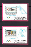 St Vincent 1992 Block 108/09 Olympische Spiele/Olympics Postfrisch/MNH - St.Vincent (1979-...)