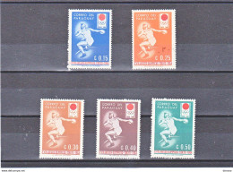 PARAGUAY 1964 JEUX OLYMPIQUES TOKYO Yvert 742-746 NEUF** MNH - Ete 1964: Tokyo