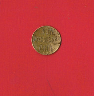 1 Jeton - Monnaie De Nécessité ... WW1 .. Orne Lougé Sur Maire Boulangerie A. SÉRÉE  3 Kilos De Pains ....Diamètre 23 Mm - Noodgeld