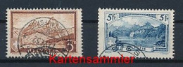 SCHWEIZ Mi. Nr. 226, 227 Freimarken: Gebirgslandschaften - Siehe Scan - Used - Used Stamps