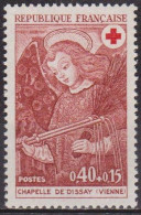 Croix Rouge - FRANCE - L'ange Au Fouet - Fresque - N° 1662 ** - 1970 - Nuevos