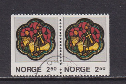 NORWAY - 1986 Christmas 2k50  Booklet Pair  Used As Scan - Oblitérés