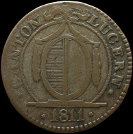 LaZooRo: Switzerland LUZERN 1 Batzen 1811 VF - Silver - Lucerne