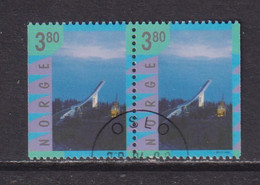 NORWAY - 1998 Tourism 3k80  Booklet Pair  Used As Scan - Gebraucht