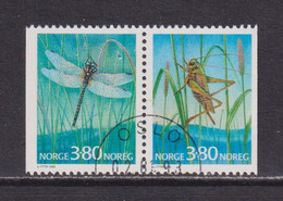 NORWAY - 1998 Insects  Booklet Pair  Used As Scan - Oblitérés
