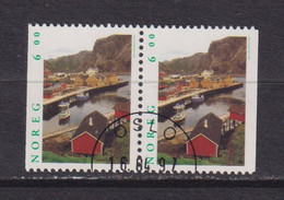 NORWAY - 1997 Tourism 6k  Booklet Pair  Used As Scan - Gebraucht