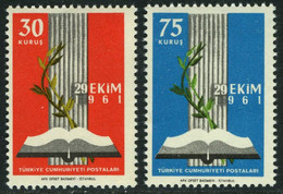 Türkiye 1961 Mi 1825-1826 MNH - Ungebraucht