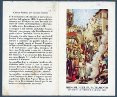 °°° Santino N. 9075 - Miracolo Del Ss. Sacramento °°° - Religione & Esoterismo