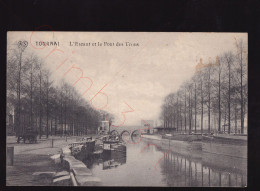 Tournai - L'Escaut Et Le Pont Des Trous - Postkaart - Tournai