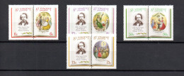 St Vincent 1987 Set Charles Dickens/Writer Stamps (Michel 1090/97) Nice MNH - St.Vincent (1979-...)