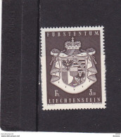LIECHTENSTEIN 1969 ARMOIRIES Yvert 455, Michel 506 NEUF** MNH Cote 4,50 Euros - Unused Stamps