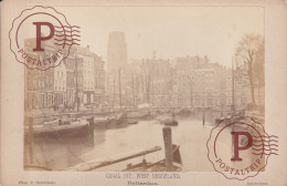 NETHERLAND. PAISES BAJOS. ROTTERDAM. CANAL DIT: WEST NIEUWLAND. P. OOSTERHUIS. CABINET 17X11CM - Europa