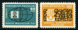 Türkiye 1960 Mi 1729-1730 MNH World Refugee Year - Nuevos