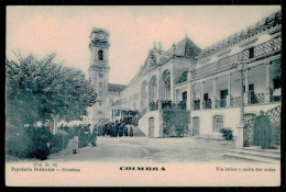 COIMBRA - Via Latina E Saída Das Aulas.( Ed. Pap. Borges - Col. D, 16 )  Carte Postale - Coimbra