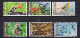GIBRALTAR-2023- BIRDS-MONKEY-FISH-MNH - - Gibilterra