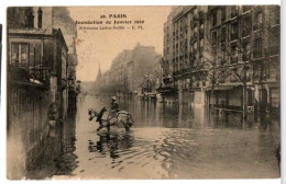INNONDATIONS 1910 AVENUE LEDRU ROLLIN ANIMEE - Paris Flood, 1910
