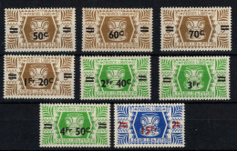 Wallis Et Futuna - YV 148 à 155 N** MNH Luxe Complete , Série De Londres Surchargée , Cote 16 Euros - Ongebruikt