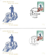 COB - FDC N° 234 - Timbre N° 1444 - 1961-1970