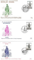 COB - FDC N° 235, A, B - Timbre N° 1445 - 1961-1970