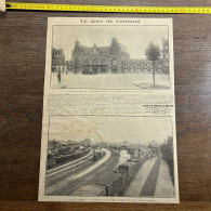 1928 GHI GARE DE CAMBRAI VUE D'ENSEMBLE DES VOIES, BATIMENTS ET INSTALLATIONS DIVERSES - Collections